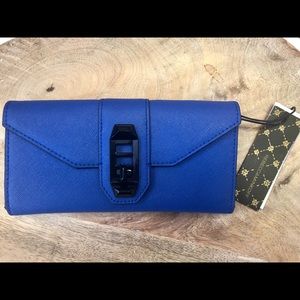 NWT Rebecca Minkoff Blue Mason Wallet